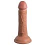6 Inch 2Density Silicone Cock - 6